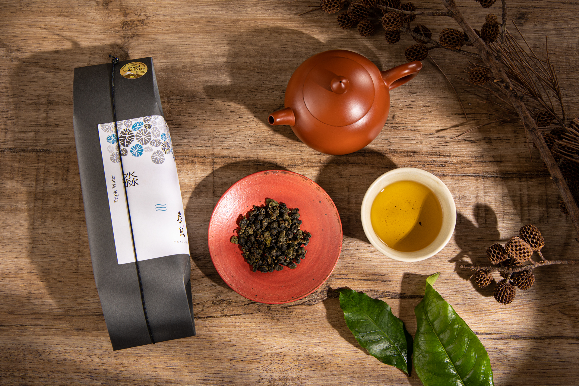 蒼灰古韻禮盒/台灣烏龍茶~伴手禮~